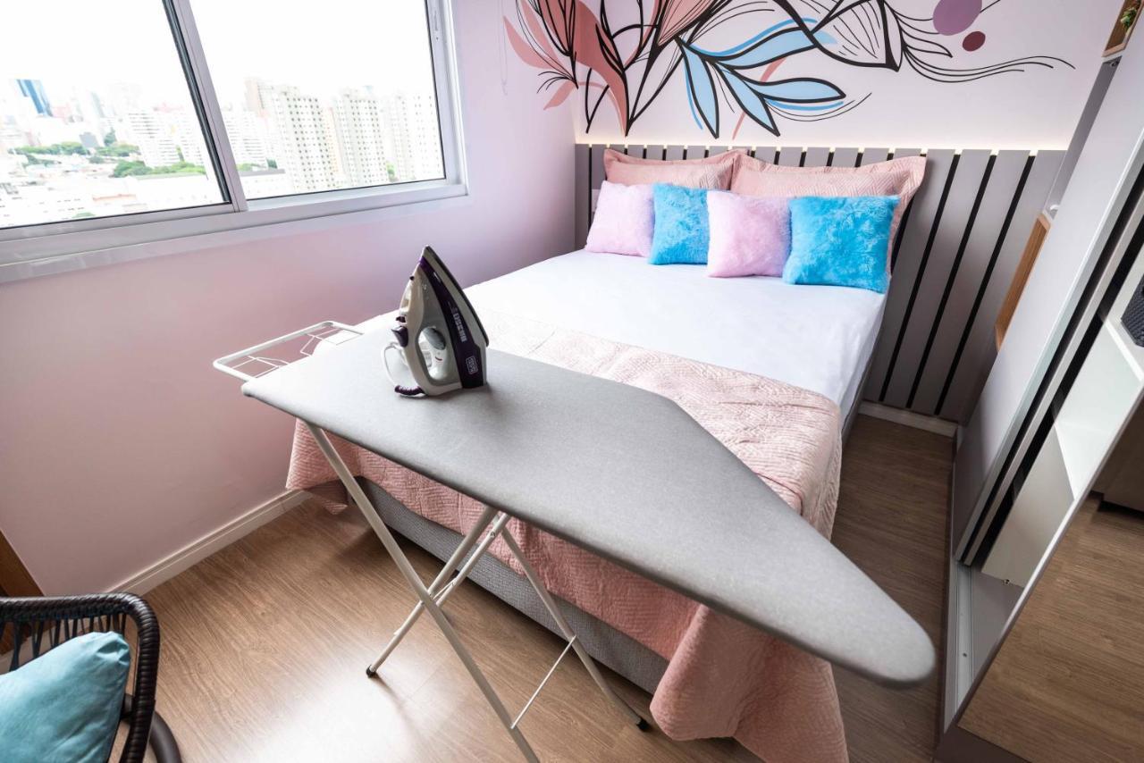 Apartamento Design Prox Ao Metro Bras Com Piscina *